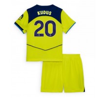 Tottenham Hotspur Mohammed Kudus #20 Koszulka Trzecia dzieci 2025-26 Krótki Rękaw (+ krótkie spodenki)